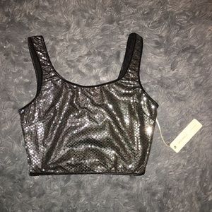 NWT Small Sparkly Sequins top